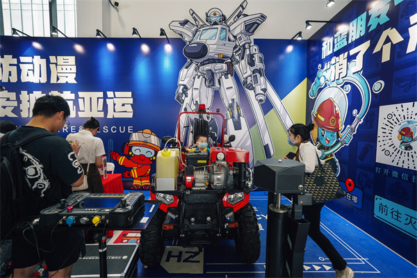 浙江消防卡通展位閃耀第十九屆中國國際動(dòng)漫節(jié)，安全知識(shí)“破圈”新嘗試